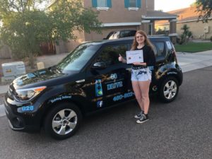 Congratulations to the new driver - Brianna! Enjoy all of the new twists and turns that life will send your way!