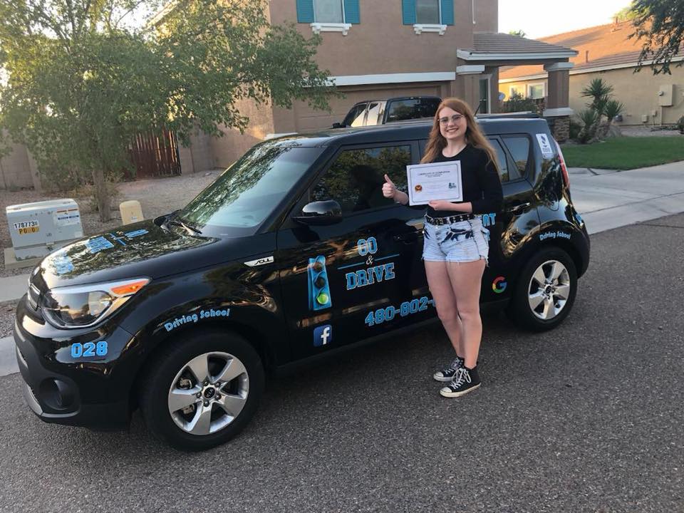 Congratulations to the new driver - Brianna! Enjoy all of the new twists and turns that life will send your way!