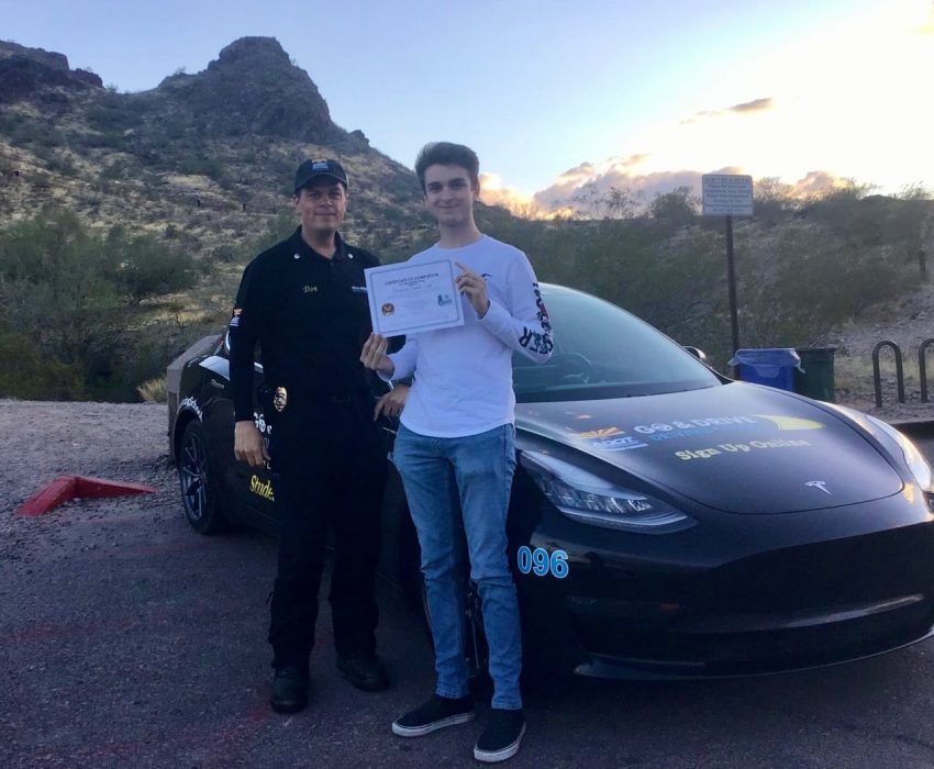 Congratulations to the new driver, Christian! Go farther and enjoy your freedom!