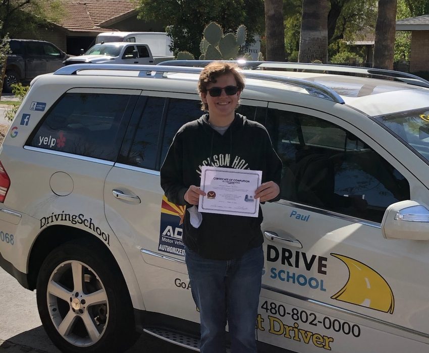 Congratulations to the new driver, Joshua! Enjoy all of the new twists and turns that life will send your way!